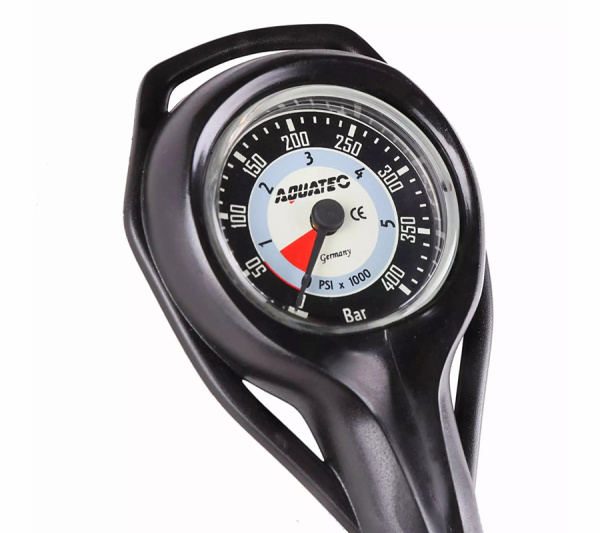 Манометр Aquatec, 400 bar (black)